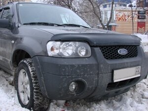 Дефлектор капота (мухобойка) Ford Maverick 2000-2007 (Форд Маверик) SIM